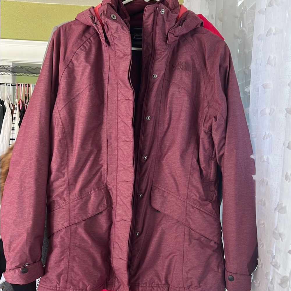 North Face dark purple/pink Jacket